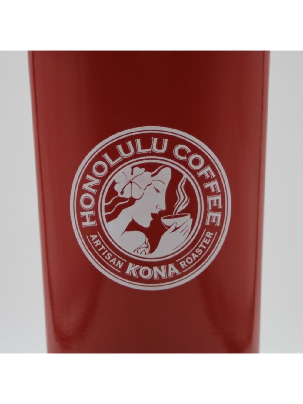 Corckcicle Honolulu Coffee Kona Hawaii Drink 16oz Cherry Bomb Red Canteen